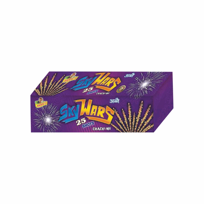 25 Shots Crackling(1 Box) - Surya Cracker Shop